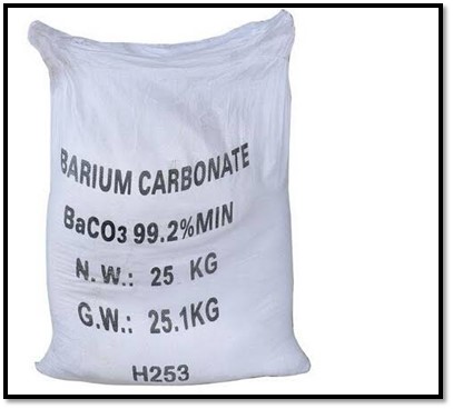 Barium carbonate for sale at Camachem
