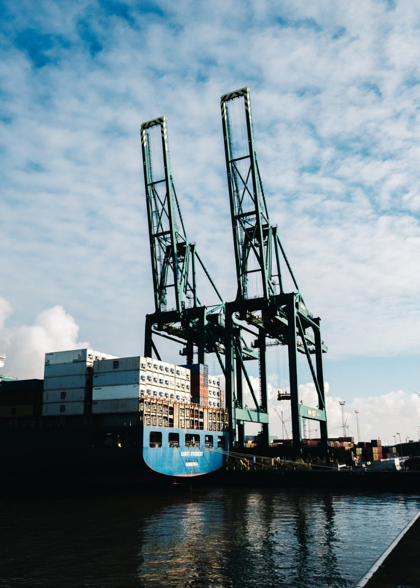 Photo Courtesy. Port of Antwerp in Belgium