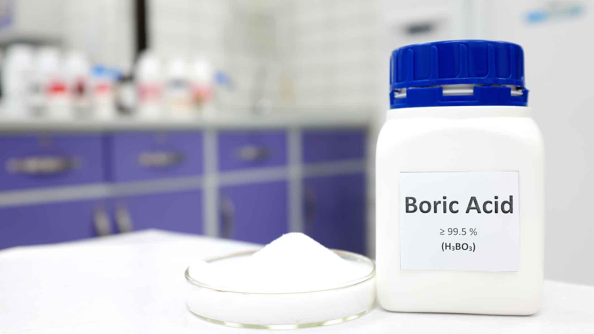 Boric Acid - Top 10 Chemicals Used in Steel Industry