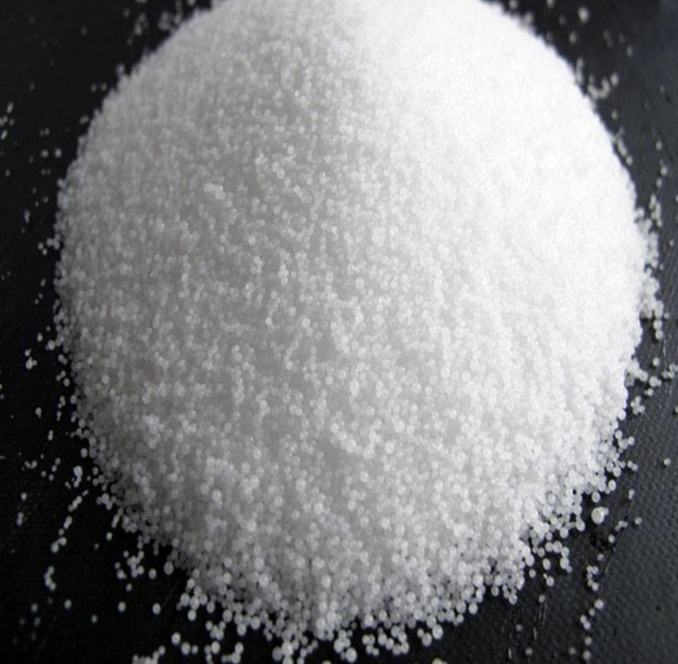 Caustic Soda Pearls Close Up