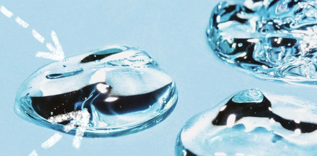 Retinol liquid close up