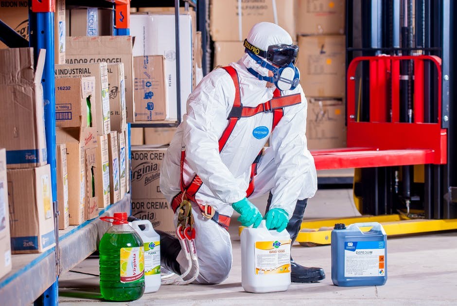 TCCA used as a disinfectant