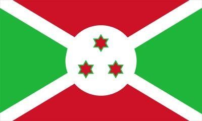 The flag of Burundi
