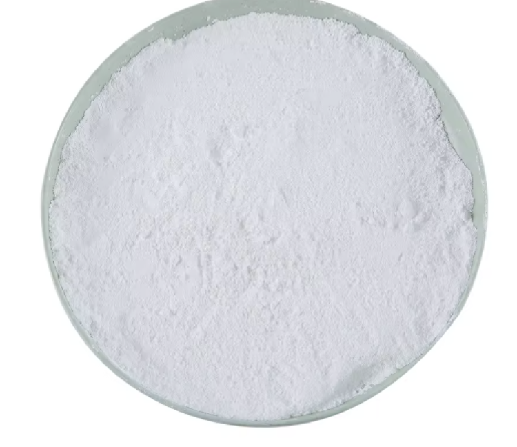 Zinc Oxide powder close up