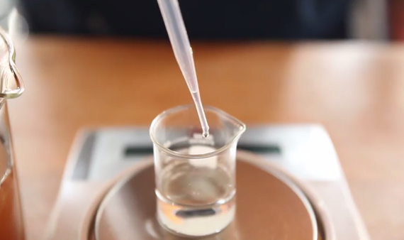 close up of Liquid Phosphoric Acid