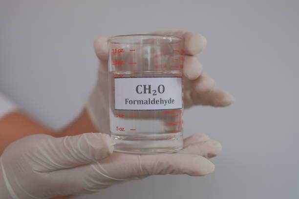 close up of liquid Formaldehyde