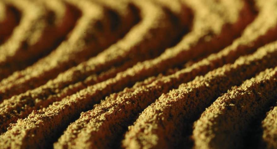 Polyimides Powder Close Up