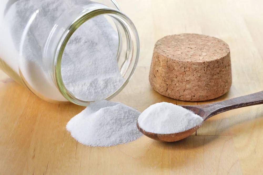 bottle of sodium bicarbonate