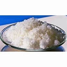 Close up of crystalized barium oxide 