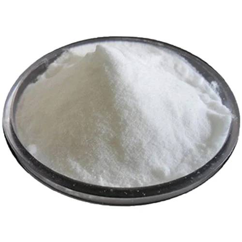 Close up of solid sodium metabisulfate