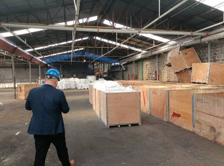 Industrial warehouse showing the scale of operations at risk when Australian manufacturer faced complete chloroprene supply failure.