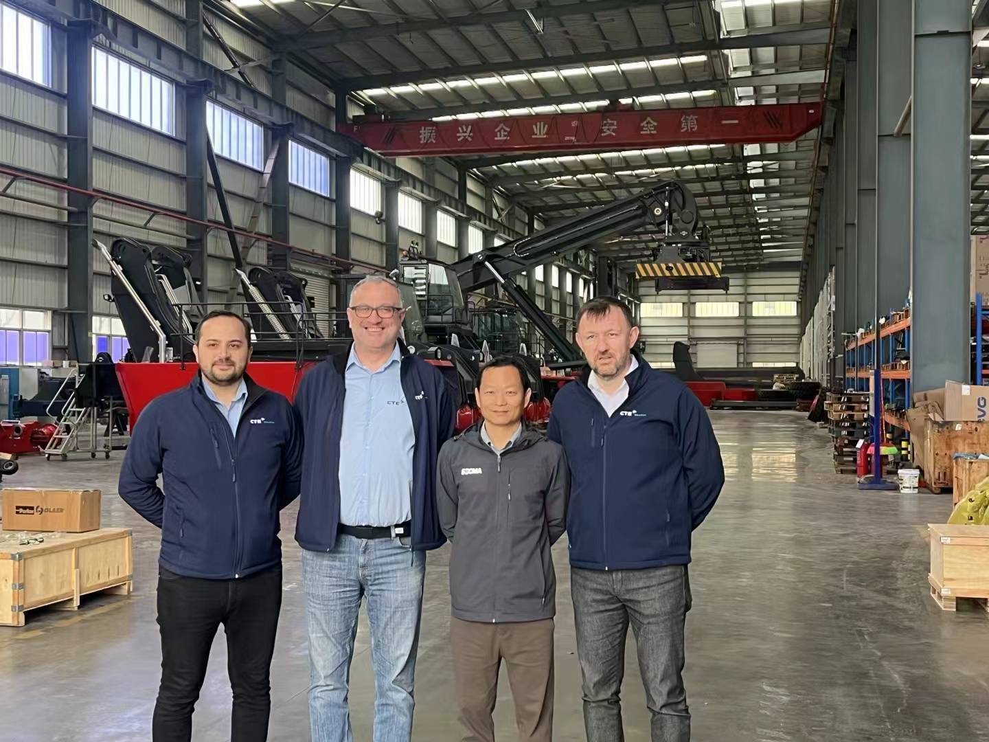 Camachem team coordinating calcium carbide logistics and compliance for global clients