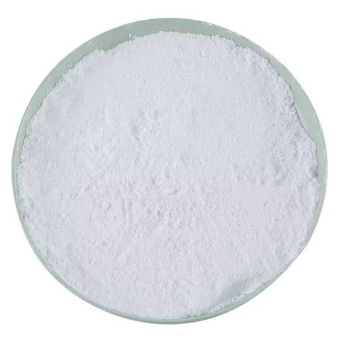 Close up of zinc oxide powder