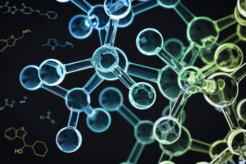 Chemical reactions computer system