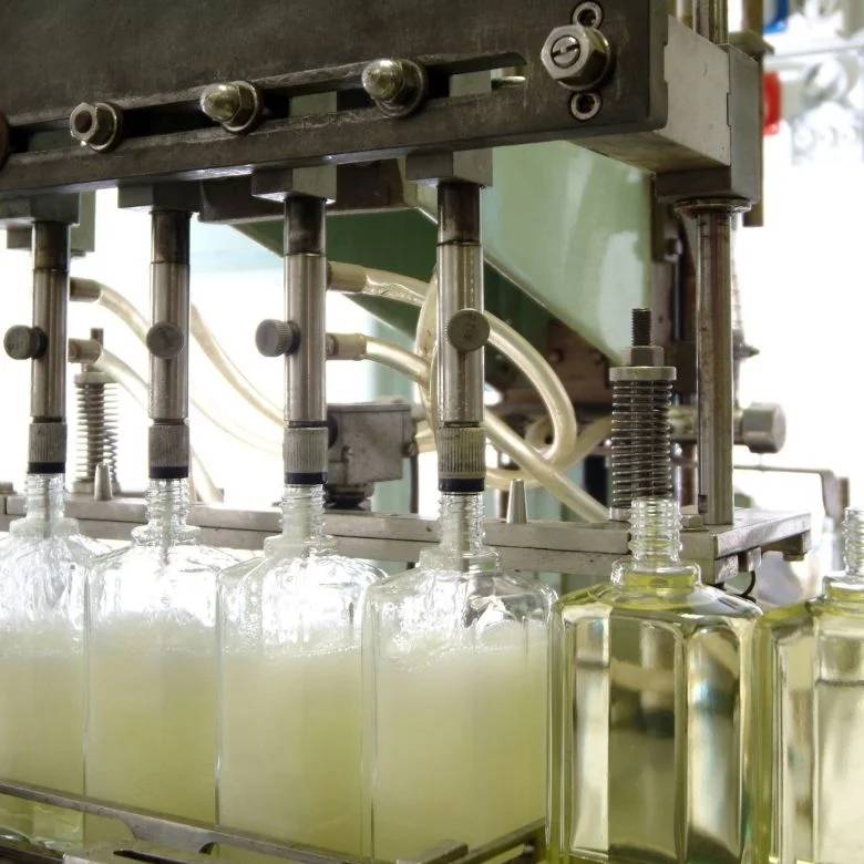 Containers of SLES being manufacturing