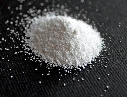 Close up of solid Oxalic Acid