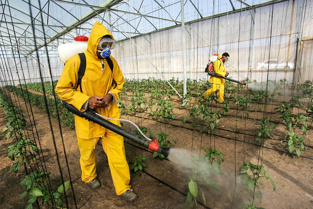 SLES in agricultural spraying