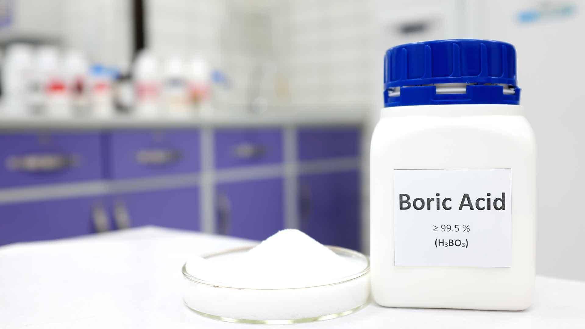 Boric acid sample